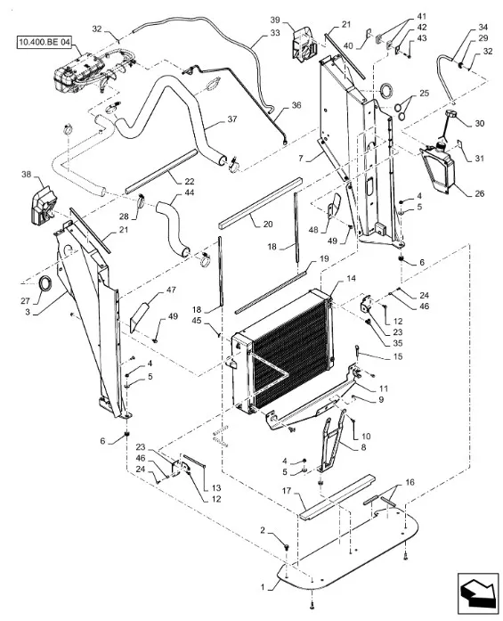 48155735 - радиатор